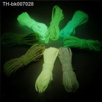 ❇♣㍿  4mm/9 Core Luminous Umbrella Rope Luminous Parachute Cord Rope   Camping Binding Rope Fluorescent Tent Rope Survival Equipmen