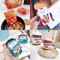 Luxury Chocolate ice cream Wireless Bluetooth Earphone Case for Airpods pro 3 2 1 Cute 3D bottle Silicone headset protect Cover