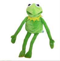 กบ Kermit ตุ๊กตาหุ่นตุ๊กตายัดนุ่นแสดงของเล่นตุ๊กตาวันเกิดกำมะหยี่คริสต์มาสสำหรับ Ks