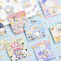 40 packlot Cartoon Animal Washi Stickers Cute Panda Decorative Stationery Sticker Scrapbooking DIY Diary Album Stick Label