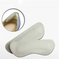 1 Pair Cow Leather Heel Grips Thickened Anti-Abrasion Heel Cushioned Insole heel cushions inserts for shoes adhesivas Shoes Accessories