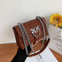 2021 New Swallow Messenger Bag Fashion Shoulder Bag Chain Embossed Square Bag Purse Crossbody Designer Bag Bolsa Feminina