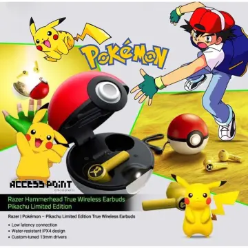 Razer hammerhead true online wireless pikachu