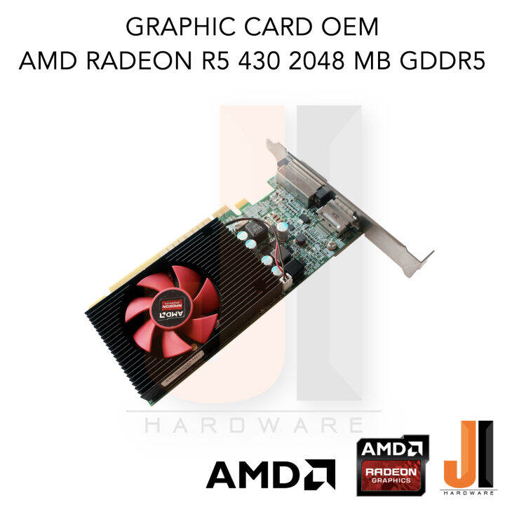 graphic-card-amd-radeon-r5-430-2048mb-64-bit-gddr5-oem-สินค้ามือสองสภาพดีมีการรับประกัน