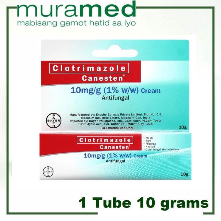 Canesten Cream 1 10 grams Lazada PH