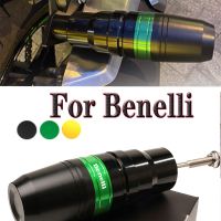 02.♀เครื่องป้องกันการกระแทกเลื่อนไอเสียสำหรับ Benelli Leoncino 250 500 BJ500 BJ250 TRK 502 BN600 BN300 TNT600 TNT300 TNT 300 600