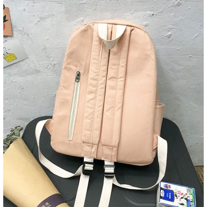 ห้ามพลาด-b01-กระเป๋านักเรียน-กระเป๋าสะพายหลัง-สไตล์เกาหลี-กระเป๋าเป้นักเรียนสวย-ๆ-very-hot