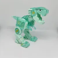 Transformer Dinosaurs Toy Childrens Cube Machine Dragon Boy Educational Robot Diamond Machinery Tyrannosaurus Model Tide