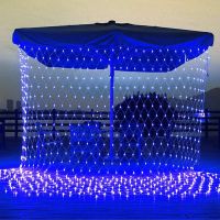 6x4/10x1/3X2/1.5X1.5M LED Net Mesh String Lights Outdoor Waterproof Garden Christmas Hanging Fairy Lights Wedding Party Decor