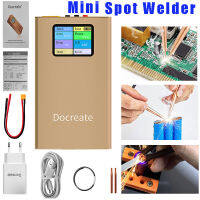 1.8inch LCD Color Display Mini Portable 10000mAh Rechargeable Spot Welder Spot Welding Spot Machine Tool for Nickel Plate 0.1-0.3mm