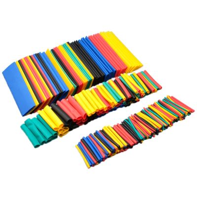 164 Pcs Heat Shrink Tube Kit Insulation Sleeving Electrical Wire Cable Wrap Assortment Kit With For Case Shrink Ratio 2: