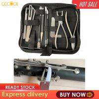 CCCOOL 12x เครื่องมือซ่อมแซมแซกโซโฟนขลุ่ยซ่อม Leveling Key Cover สำหรับ Sax Oboe