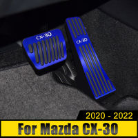 For Mazda CX-30 CX30 CX 30 2020   Aluminum Car Accelerator Gas Pedal ke Pedals Non-Slip Cover Pads Case Accessories