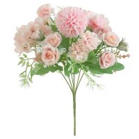 【YF】۩▬▥  Bride Holding Bouquet Wedding Vases for Decoration Accessories Artificial Flowers Scrapbooking