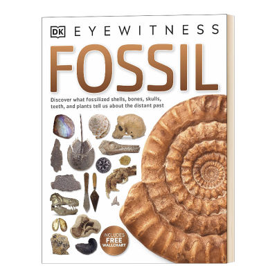 Witness series fossils English original fossil DK Eyewitness English book