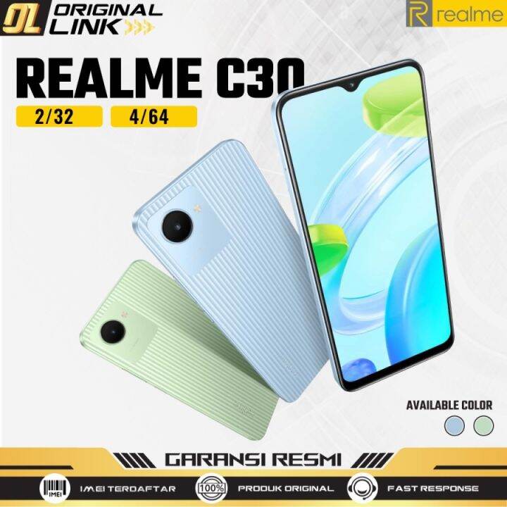 Realme C30 2/32 3/32 4/64 RAM 2 3 4 ROM 32 64 GB 2GB 3GB 4GB 32GB 64GB ...