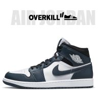 2023 Original J 1 Mid JA1 Obsidian Casual Basketball Shoes 554724-411