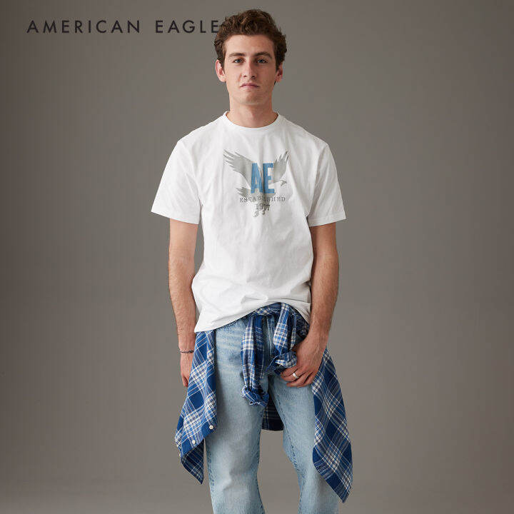 american-eagle-super-soft-logo-graphic-t-shirt-เสื้อยืด-ผู้ชาย-กราฟฟิค-nmts-017-3136-100