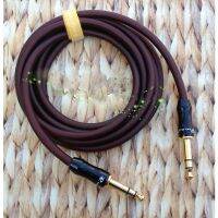 【YF】 Audiophile 6.35mm to 6.5 Major Three-core Mixer Pair Recording Audio Cable TRS Noise Reduction Balance