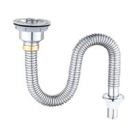 Kitchen Stainless Steel Sink Stopper Single Sink Drain Pipe Bathroom Sewer Accessories Kitchen Basket