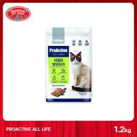 [MANOON] ISKHAN Cat ProActive All life 1.2kg. อีสคาน อาหารเม็ด สำหรับแมวทุกวัย 1.2 กก.