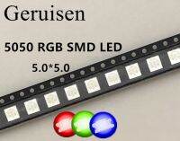 5050 Led Smd สว่างพิเศษ1000ชิ้น Rgb 5050 Led สีแดงน้ำเงินเขียว Smt Smd ไฟ Led Plcc-6