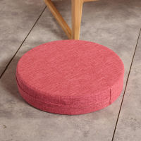 1Pcs Japanese round cushion fabric thick tatami mat window window pad linen daze meditation meditate futon meditation yoga mat