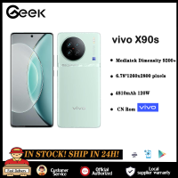 New VIVO X90s 5G Dimensity 9200+ 4nm 6.78 120HZ AMOLED 50MP Camera 4810 mAh 120W Super Charge NFC GooglePlay