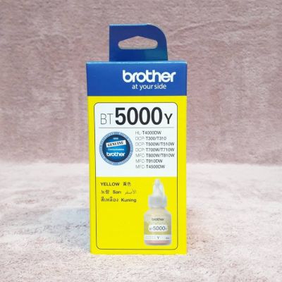 BT-5000 Yellow Ink Bottle Ink cartridge Brother - หมึกสีเหลือง BT-5000  Yellow ของแท้ประกันศูนย์ 100%