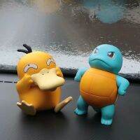 Pokemon Proud Jenny Turtle Funny Psyduck Q Edition Handmade Model Ornaments Childrens Toy Birthday Gift Collectibles