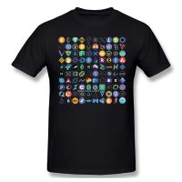 Want Crypto S graphic On Black Fashion TShirt Design Chainlink Coin Bitcoin Cryptocurrency Cotton Shirts Men T-Shirt Tees Streetwear