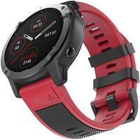 ✲✶☸ 2 6 2 2 มม.สายนาฬิกาสำหรับ Garmin Fenix ​​6 6X 5X 5 3 3HR S60 MK1 Forerunner 935 945 Easyfit ซิลิโคน Wirstband