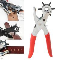 Strap Machine Bag Setter Sewing Household leathercraft Leather Puncher Revolve Tool Punch Plier Eyelet Belt Hole Watchband Sewing Machine Parts  Acces