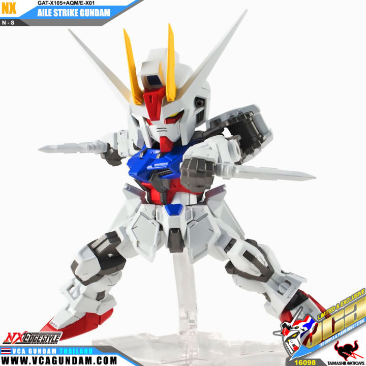 bandai-tamashii-nations-nxedge-style-aile-strike-gundam-กันดั้ม-ฟิกเกอร์