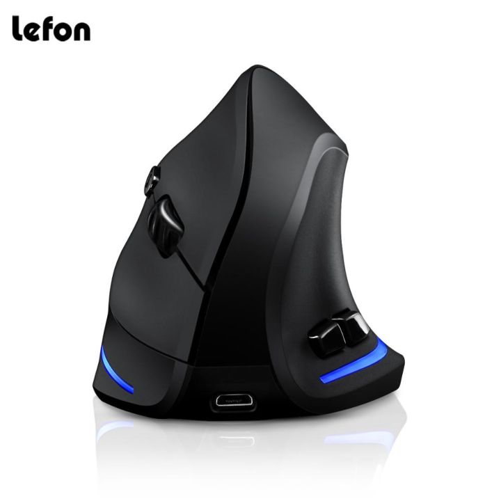 lefon-vertical-wireless-mouse-game-rechargeable-ergonomic-mouse-rgb-optical-usb-mice-for-windows-mac-2400-dpi-2-4g-for-pubg-lol
