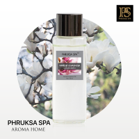 Phruksa Spa น้ำมันหอมระเหย กลิ่น แมกโนเลีย-ลิลลี่ขาว 30 มล. (Aroma Oil 30 ml. White Lily &amp; Magnolia) ใช้สำหรับ เตาอโรม่า อโรม่าออยล์ น้ำมันหอม น้ำมันหอมระเหย