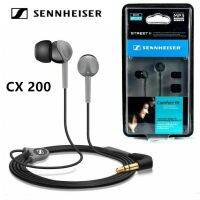 Sennheiser CX200 Street II 3.5มม.สเตอริโอแบบมีสายหูฟังหุฟังสปอร์ตสำหรับการวิ่งหูฟังHIFIสำหรับiPhone/Samsung AndroidเกมดนตรีDouble Pure Bassสเตอริโอแม่เหล็กชุดหูฟังลดเสียงรบกวน