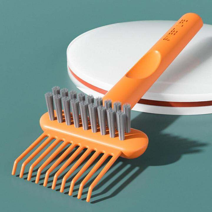 Gazechimp Hairbrush Cleaner Rake เครื่องมือสำหรับกำจัดขนที่บ้านหวีฝุ่น