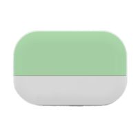 Bluetooth 5.2 Speaker Wireless Bone Conduction Music Box Mini Portable Speaker Support TF Card Mini Stereo Player Under Pillow (Green)