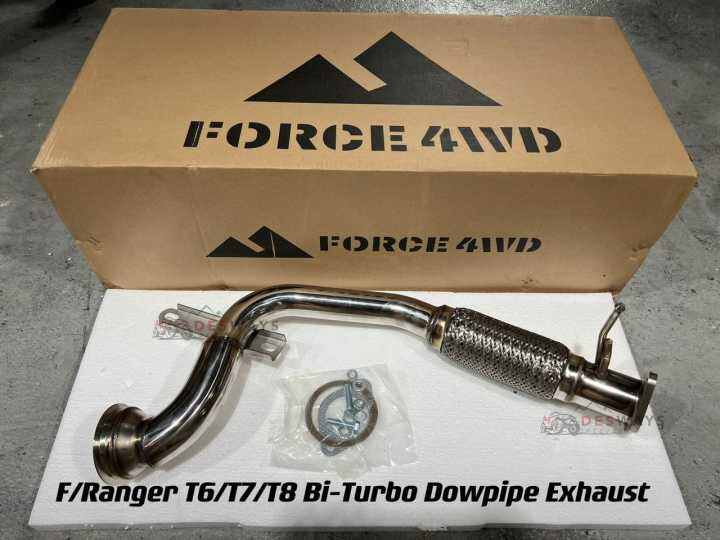 Force Exhaust Downpipe System For FORD RANGER T6 T7 T8 Lazada