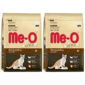 อาหารแมว มีโอโกลด์ สูตรฟิตแอนด์เฟิร์ม แบบเม็ด สำหรับ แมวโต 1.2kg (2 ถุง) Me-o Gold (Meo) Fit&amp;Firm Adult Cat Food 1.2kg