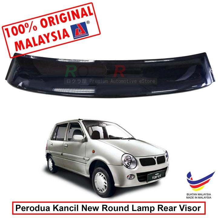 Perodua Kancil New Round Head Lamp (20022009) AG Rear Wing Spoiler