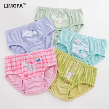 5Pcs Baby Kids Underwear Girls Cotton Panties Girls Briefs 1-12