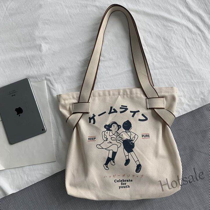 hot-sale-c16-large-capacity-canvas-bag-female-student-bag-single-shoulder-personality-japanese-retro-yoga-travel-bag-female-canvas