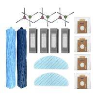 For Ecovacs T9 POWER MAX AIVI Series Robot Vacuum Cleaner Replacement Parts Accessories Kit 18 Pcs