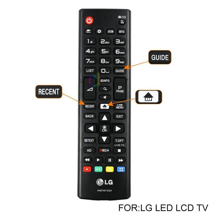 new-for-lg-akb74915324-wireless-remote-control-abs-replacement-433mhz-for-lgakb74915324-smart-television-led-lcd-tv-controller-new