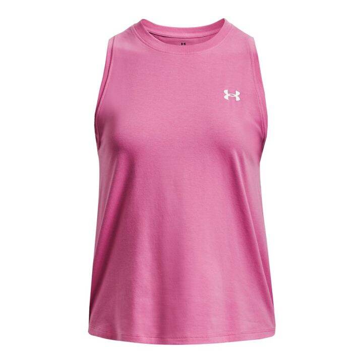 under-armour-ua-womens-essential-cotton-stretch-tank-อันเดอร์-อาร์เมอร์เสื้อออกกำลังกายสำหรับเทรนนิ่ง-สำหรับผู้หญิง