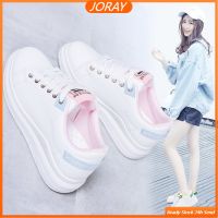 Ready Stock Summer Thick Bottom Small White Shoes lat Korean Version shoe Student Net Breathable Kasut Perempua