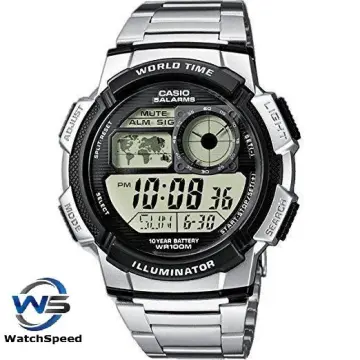 Casio watch clearance stainless steel price