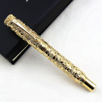 High Quality Luxury Vintage Dragon Ballpoint Pen 0.7MM Nib Jinhao Pen Office Supplies Stationery Caneta Novelty Gift
